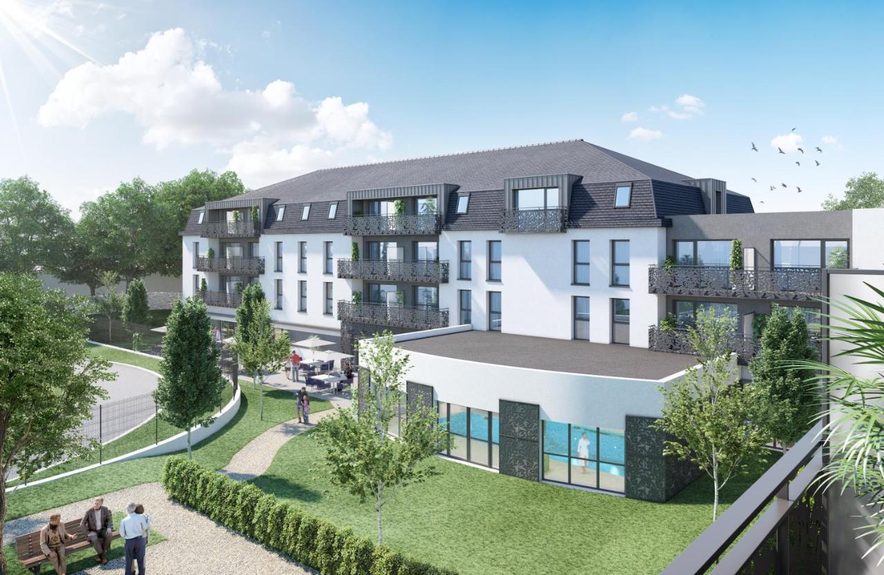 Domitys Les Gavottes Apart otel Quimper Dış mekan fotoğraf