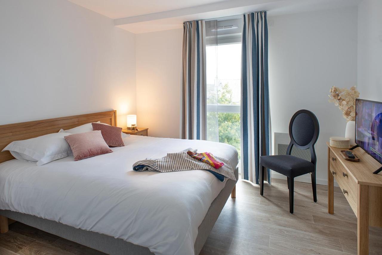 Domitys Les Gavottes Apart otel Quimper Dış mekan fotoğraf